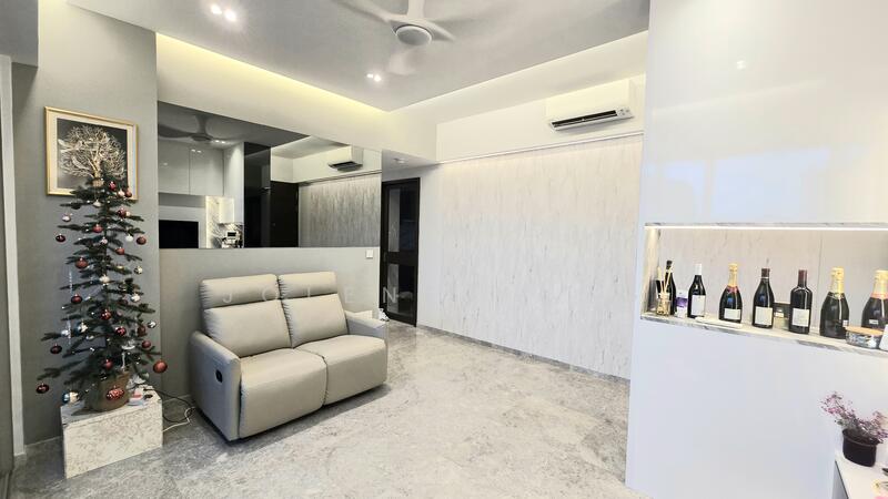 Wilshire Residences Condominium For Sale at S$ 2,350,000 | PropertyGuru Singapore - Living Room