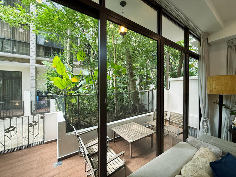 Eleven @ Holland, 11 Holland Link, 5 Bedrooms, 3,735 sqft, Cluster House For Rent, by Gabriel Tan, 500052218 - Outdoor Patio - PropertyGuru.com.sg