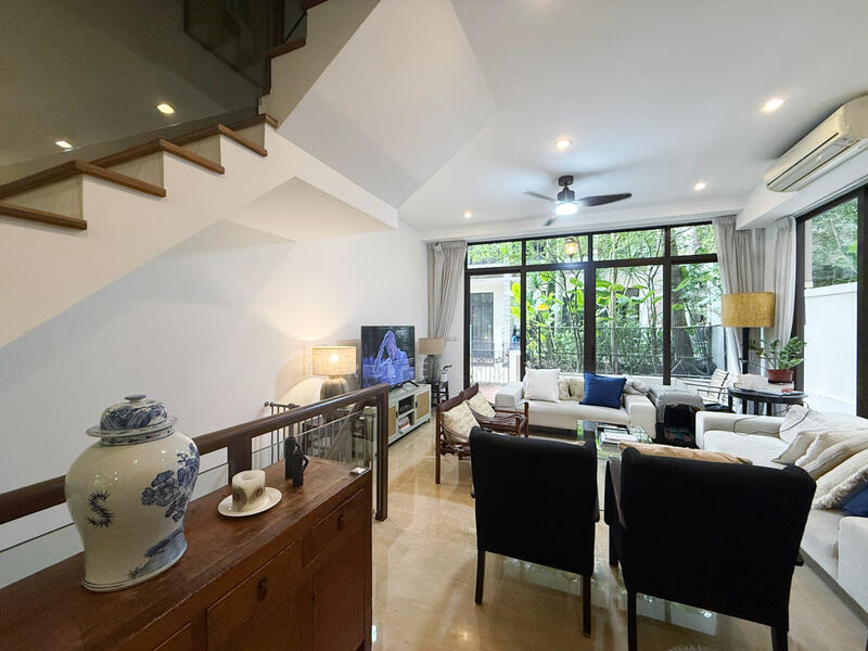 Eleven @ Holland, 11 Holland Link, 5 Bedrooms, 3,735 sqft, Cluster House For Rent, by Gabriel Tan, 500052218 - Living Room - PropertyGuru.com.sg