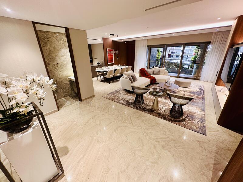 The Giverny Residences Apartment For Sale at S$ 9,979,000 | PropertyGuru Singapore - Living Room