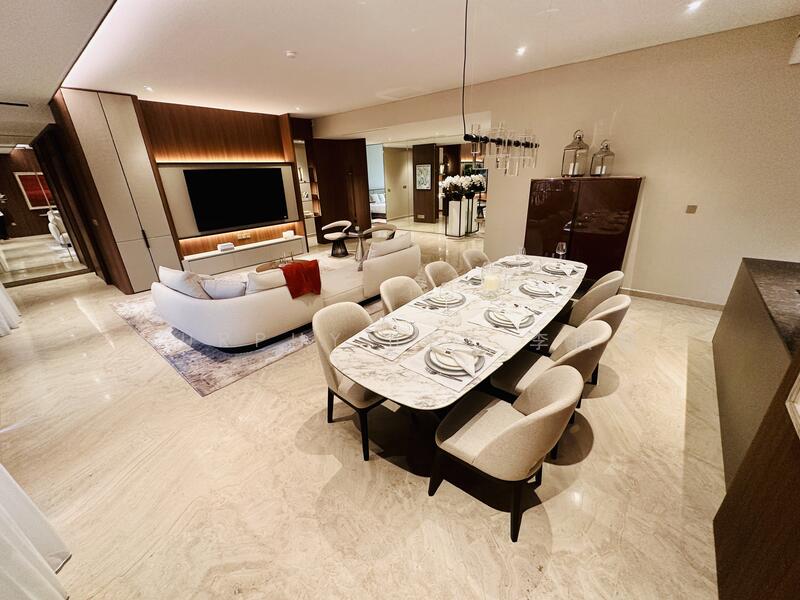 The Giverny Residences Apartment For Sale at S$ 9,979,000 | PropertyGuru Singapore - Living Room