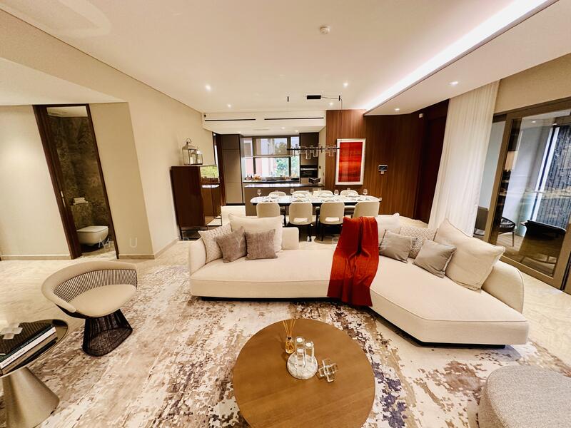 The Giverny Residences Apartment For Sale at S$ 9,979,000 | PropertyGuru Singapore - Living Room