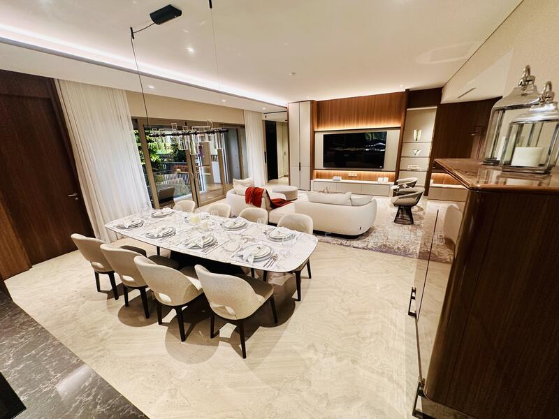 The Giverny Residences Apartment For Sale at S$ 9,979,000 | PropertyGuru Singapore - Living Room