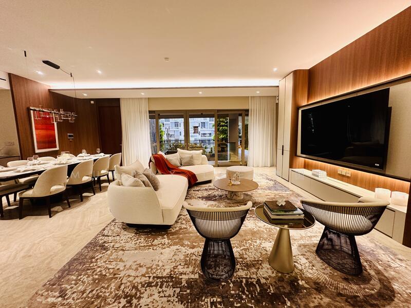 The Giverny Residences Apartment For Sale at S$ 9,979,000 | PropertyGuru Singapore - Living Room