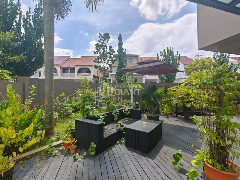 Lentor Grove Corner Terrace For Sale at S$ 7,600,000 | PropertyGuru Singapore - Garden