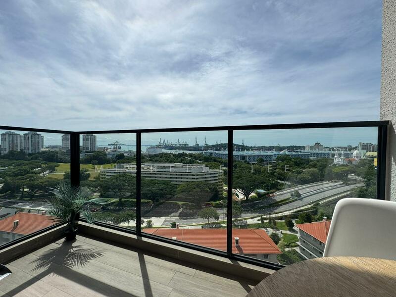 Avenue South Residence, 1 Silat Avenue, 1 Bedroom, 527 sqft, Condominium For Rent, by Michelle Lee, 500052401 - Balcony - PropertyGuru.com.sg