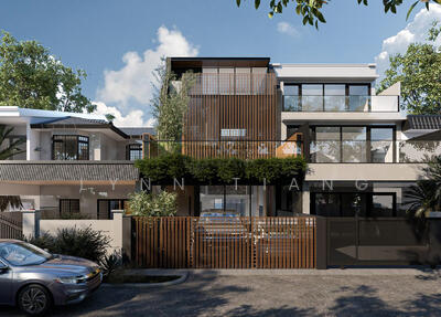 For Sale - ❤️GIANT⚡️Brand New 4 Lvls Inter-Terrace in Serangoon Garden Estate