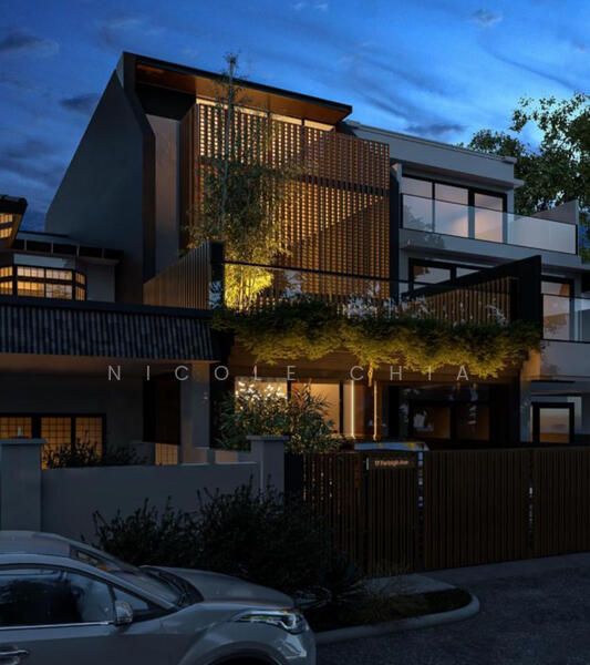 Serangoon Garden Estate, Farleigh Avenue, 5 Bedrooms, 6,000 sqft, Terraced House For Sale, by Nicole Chia, 500052426 - Exterior - PropertyGuru.com.sg