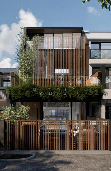 Serangoon Garden Estate Terraced House For Sale at S$ 7,388,000 | PropertyGuru Singapore - Exterior