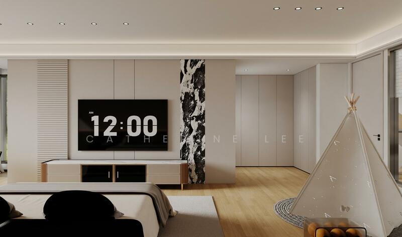 Eminence Landed Brand New Terrace in Serangoon Garden Portchester Farleigh vicinity Terraced House For Sale at S$ 7,388,000 | PropertyGuru Singapore - Master Bedroom