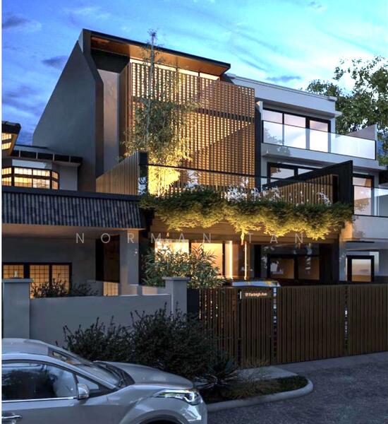 Serangoon Garden Estate Terraced House For Sale at S$ 7,388,000 | PropertyGuru Singapore - Exterior