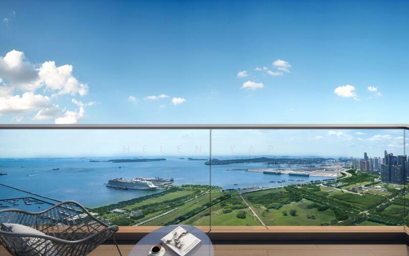 One Marina Gardens Apartment For Sale at S$ 2,783,300 | PropertyGuru Singapore - Balcony