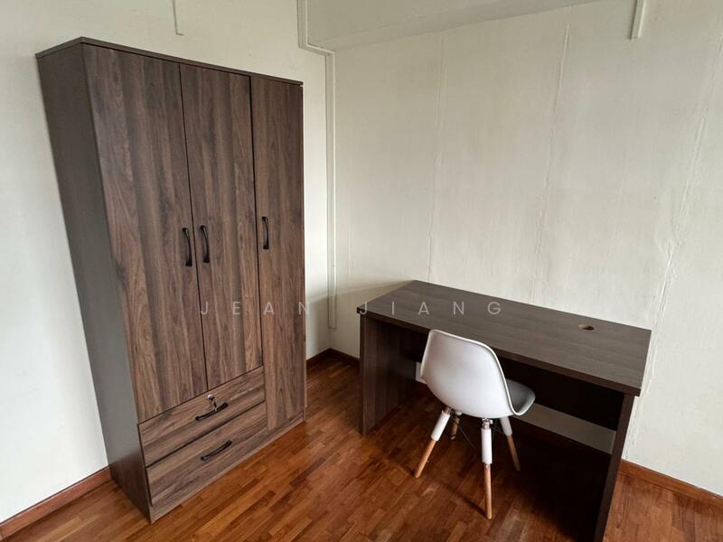 wardrobe and study table