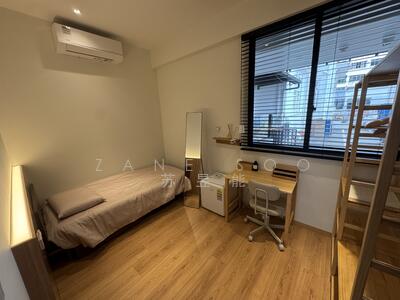 For Rent - Newton MRT (6mins) All-Female MUJI-Style Co-Living Rooms for Rent. Brand New, Fully Furnished!