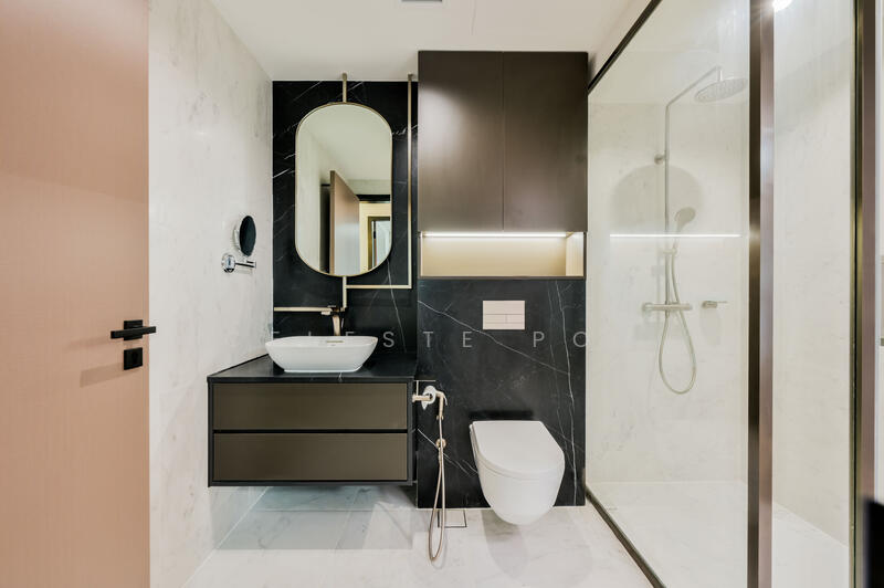 One Bernam, 1 Bernam Street, 2 Bedrooms, 700 sqft, Condominium For Rent, by Celeste Poh, 500052773 - Bathroom - PropertyGuru.com.sg