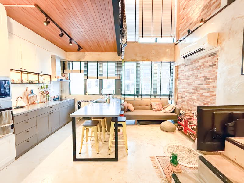 New York Penthouse Design Fully Renovated, Lorong 6 Geylang, 1 Bedroom, 732 sqft, Condominium For Sale, by Jermaine Ang, 500052831 - Kitchen - PropertyGuru.com.sg