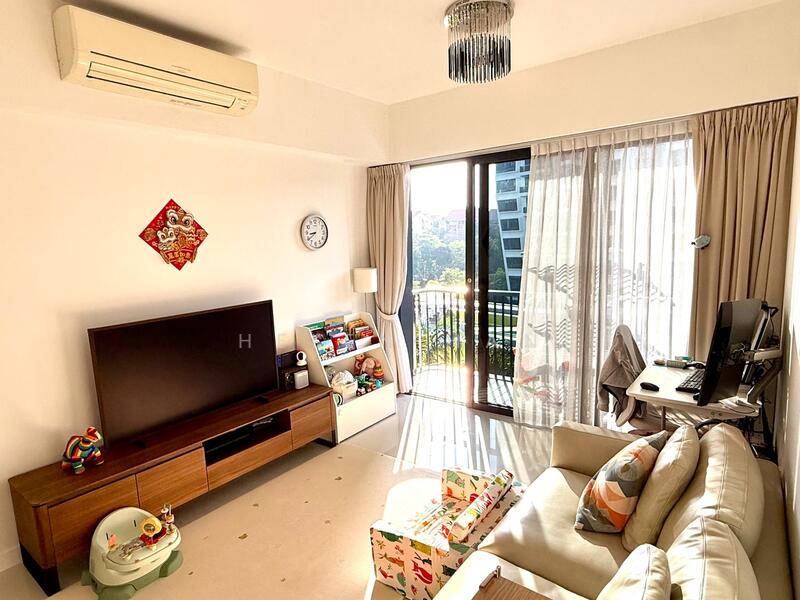 d'Leedon (Former Farrer Court), 13 Leedon Heights, 2 Bedrooms, 872 sqft, Condominium For Rent, by Helen Han, 500052836 - Living Room - PropertyGuru.com.sg