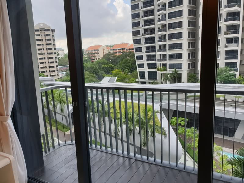 d'Leedon (Former Farrer Court), 13 Leedon Heights, 2 Bedrooms, 872 sqft, Condominium For Rent, by Helen Han, 500052836 - Balcony - PropertyGuru.com.sg