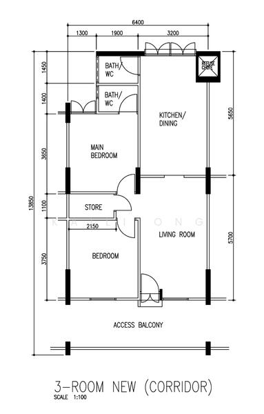 For Sale 585 Ang Mo Kio Avenue 3