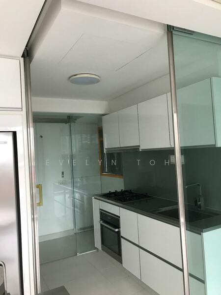 Silversea, , 2 Bedrooms, 980 sqft, Condominium For Rent, by Evelyn Toh, 500052972 - Kitchen - PropertyGuru.com.sg