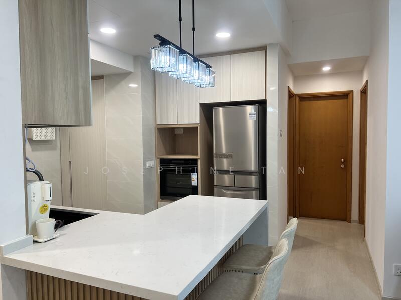 Gloucester Mansions, 10 Newton Road, 2 Bedrooms, 883 sqft, Condominium For Rent, by Josephine Tan, 500052981 - Kitchen - PropertyGuru.com.sg