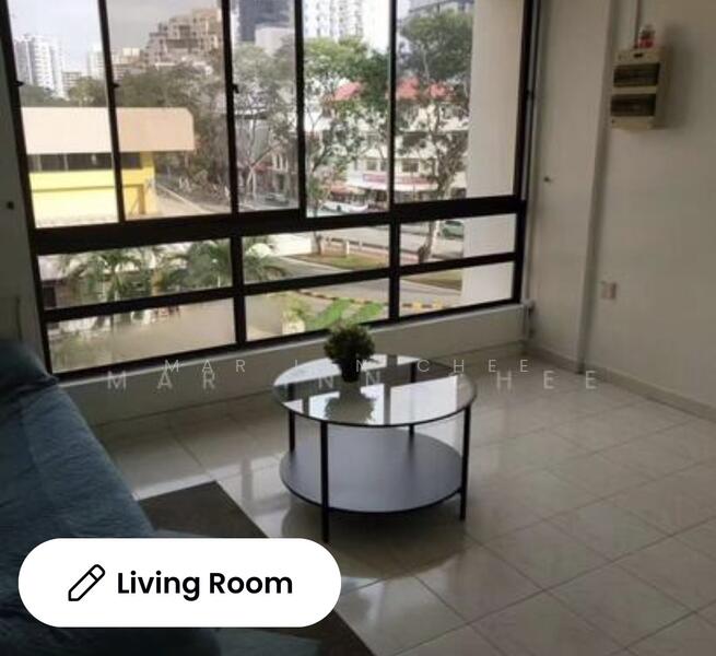 Jalan Kemaman, 1 Jalan Kamaman, 2 Bedrooms, 120 sqft, Apartment For Rent, by Mar Inn Chee, 500053090 - Living Room - PropertyGuru.com.sg
