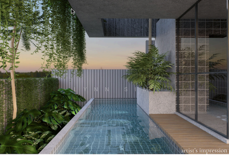 💎SSProperty💎Huge BRAND NEW Corner Terrace TOP 2026, Jalan Senang, 6 Bedrooms, 7,940 sqft, Corner Terrace For Sale, by Lynn Sim, 500053105 - Swimming pool and outdoor deck - PropertyGuru.com.sg