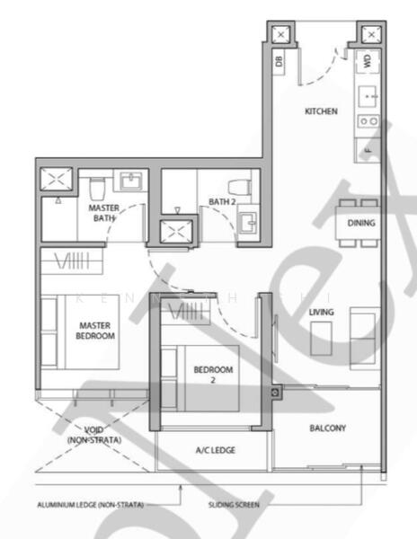 Dairy Farm Residences, 8 Dairy Farm Lane, 2 Bedrooms, 710 sqft, Condominium For Rent, by Kenneth Shi, 500053266 - PropertyGuru.com.sg