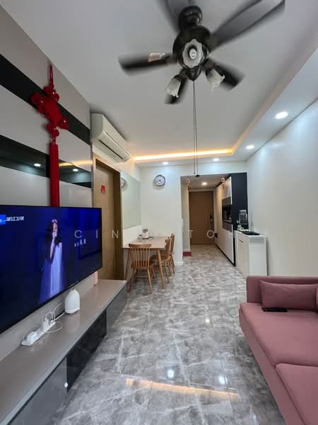 The Santorini Condominium For Sale at S$ 805,000 | PropertyGuru Singapore - Living Room