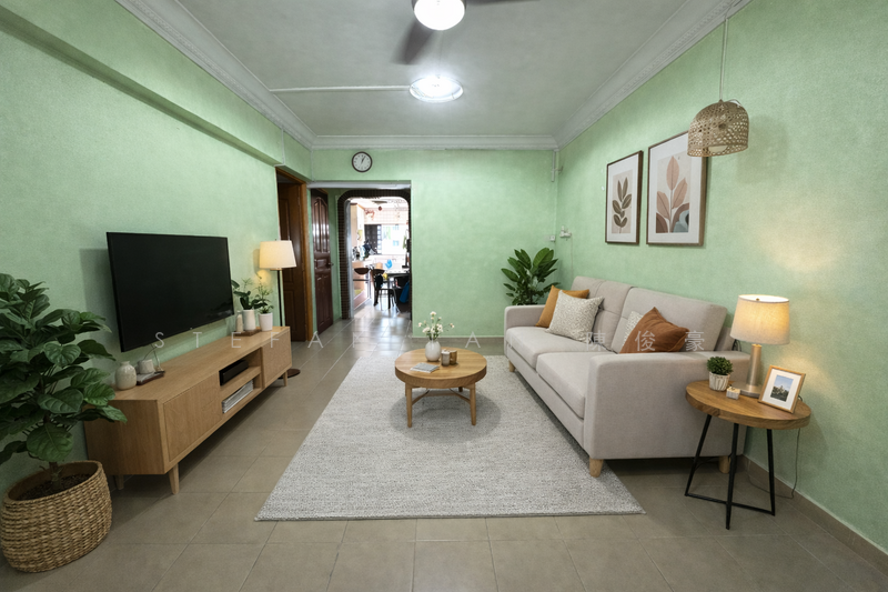 284 Tampines Street 22 HDB Flat For Sale at S$ 499,999 | PropertyGuru Singapore - Living Room