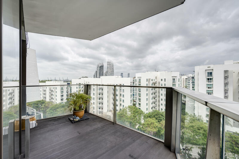 Corals at Keppel Bay, 1 Keppel Bay Drive, 1 Bedroom, 624 sqft, Condominium For Rent, by Shalene Ng, 500053402 - Balcony - PropertyGuru.com.sg