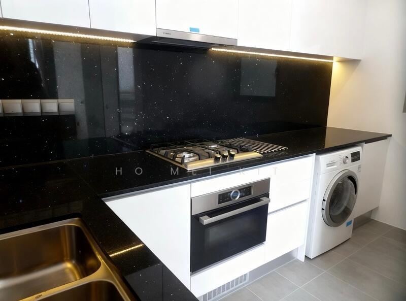 Kallang Riverside, 51 Kampong Bugis, 2 Bedrooms, 1,001 sqft, Condominium For Rent, by Ho Mei Kit, 500053442 - Kitchen - PropertyGuru.com.sg