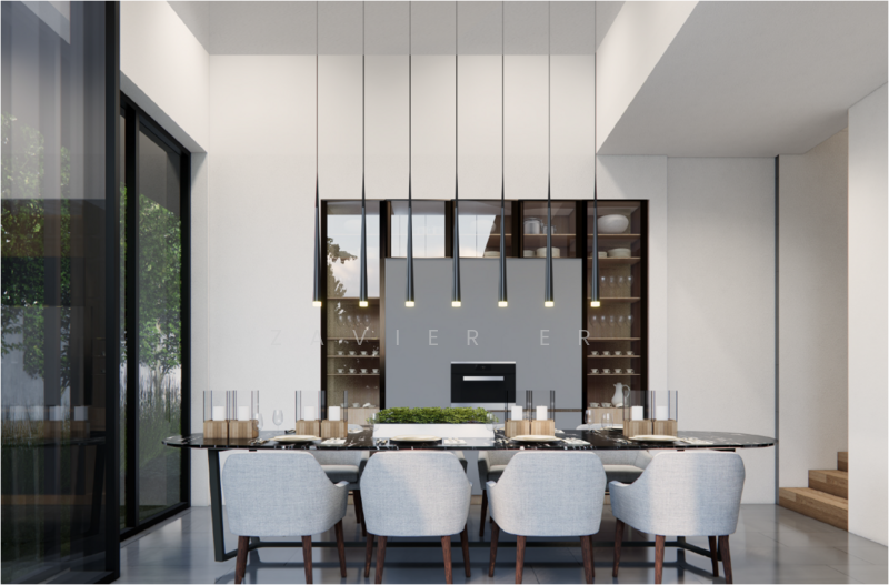 🏆JIA LANDED🏆Rare Stevens Rd Area Brand New Semi D! Semi-Detached House For Sale at S$ 14,980,000 | PropertyGuru Singapore - Dining Room