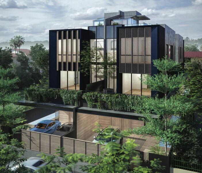 ⭐️⭐️LANDED7772@ Elliot Walk Brand New Semi Detached Semi-Detached House For Sale at S$ 8,980,000 | PropertyGuru Singapore - Exterior