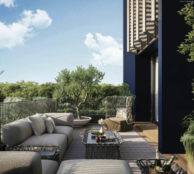 ⭐️⭐️LANDED7772@ Elliot Walk Brand New Semi Detached Semi-Detached House For Sale at S$ 8,980,000 | PropertyGuru Singapore - Balcony