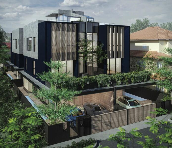 ⭐️⭐️LANDED7772@ Elliot Walk Brand New Semi Detached Semi-Detached House For Sale at S$ 8,980,000 | PropertyGuru Singapore - Exterior