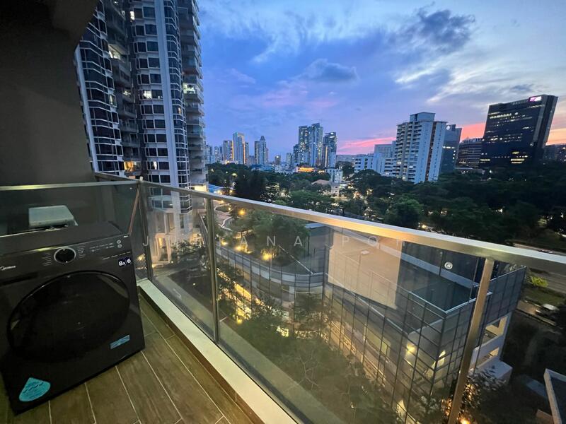 Forte Suites, 88 Mergui Road, 1 Bedroom, 280 sqft, Condominium For Rent, by Juliana Poh, 500053580 - Balcony - PropertyGuru.com.sg