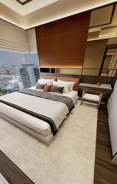Amber House Apartment For Sale at S$ 2,981,704 | PropertyGuru Singapore - Master Bedroom