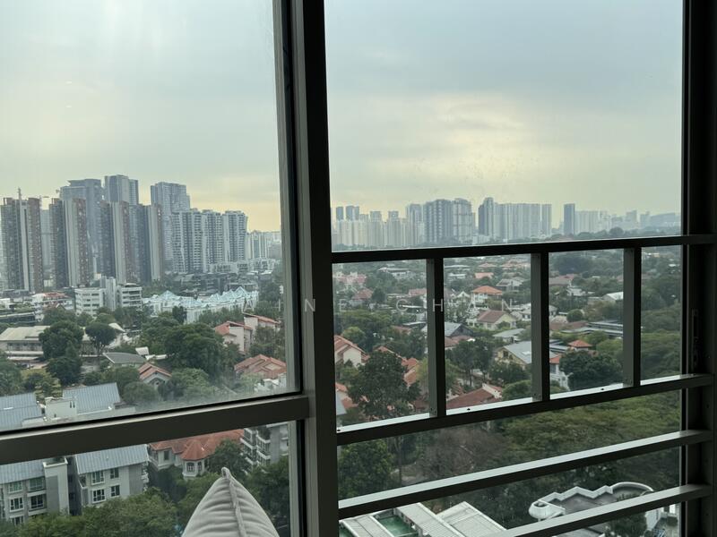 Lovely panoramic view from living room