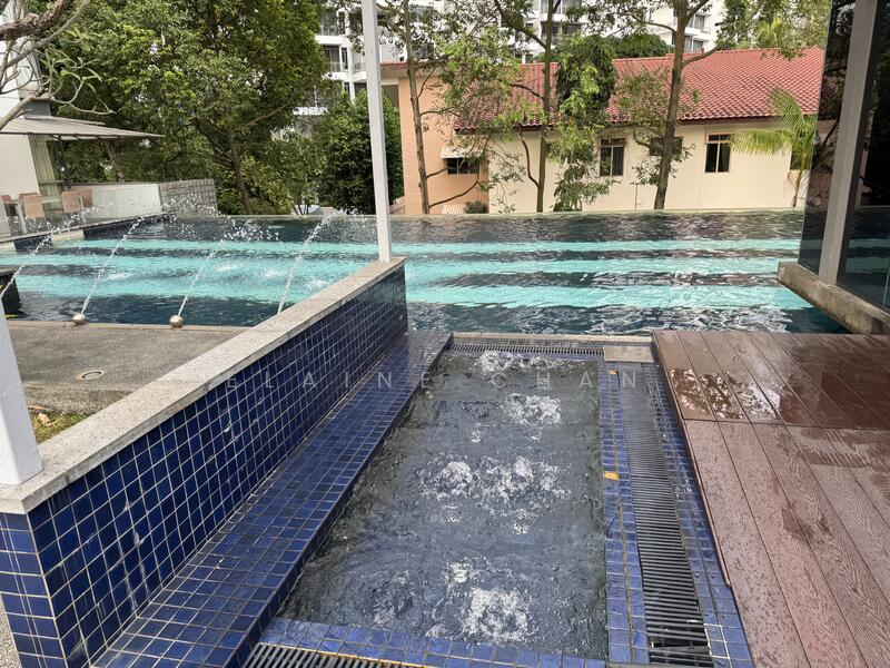 Swimming pool and jacuzzi 