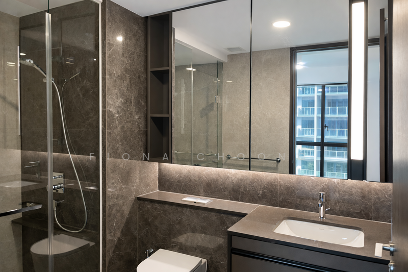 Tembusu Grand, 98 Jalan Tembusu, 2 Bedrooms, 743 sqft, Condominium For Rent, by Fiona Choong, 500053675 - Bathroom - PropertyGuru.com.sg