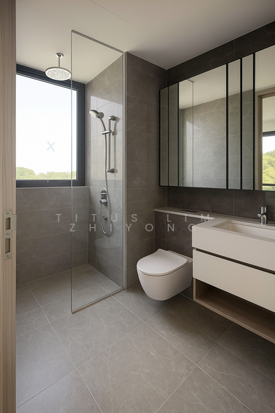 Dairy Farm Residences, 6 Dairy Farm Lane, 3 Bedrooms, 1,012 sqft, Condominium For Rent, by Titus Lim Zhiyong, 500053695 - Bathroom - PropertyGuru.com.sg