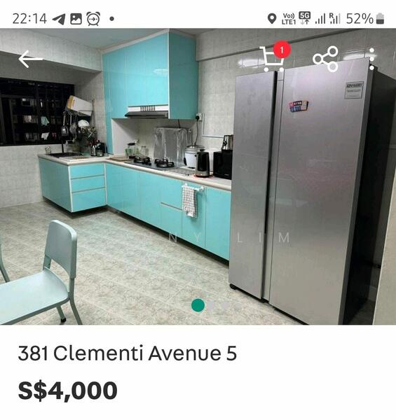 381 Clementi Avenue 5, 381 Clementi Avenue 5, Room Rental, 50 sqft, HDB Flat For Rent, by Jenny Lim, 500053714 - PropertyGuru.com.sg