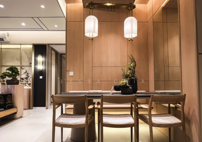The Sen, De Souza Avenue, 3 Bedrooms, 872 sqft, Condominium For Sale, by Alyssa Chia, 500053741 - Dining Room - PropertyGuru.com.sg