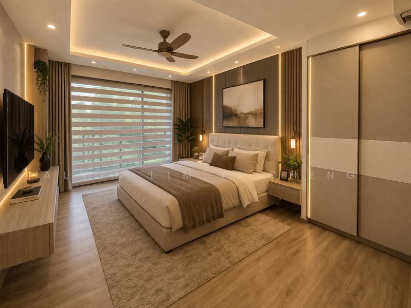 The Rainforest, 343 Choa Chu Kang Avenue 3, 3 Bedrooms, 1,130 sqft, Executive Condominium For Sale, by Alvin Lim Yi Cheng, 500053759 - Master Bedroom (ID) - PropertyGuru.com.sg