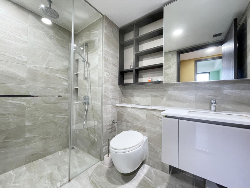 Lake Grande, 6 Jurong Lake Link, 2 Bedrooms, 614 sqft, Condominium For Rent, by Melissa Lam, 500053815 - Bathroom - PropertyGuru.com.sg