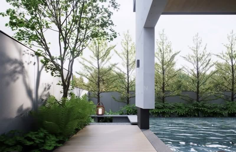 ⭐️⭐️LANDED7772@ Brand New Detached Only $2,3xx land Psf with 6 Ensuites BRs and Sheltered Pool, Simei Harvey Sea Breeze Ave, 6 Bedrooms, 8,125 sqft, Detached House For Sale, by Ivan Chng, 500053888 - Garden - PropertyGuru.com.sg