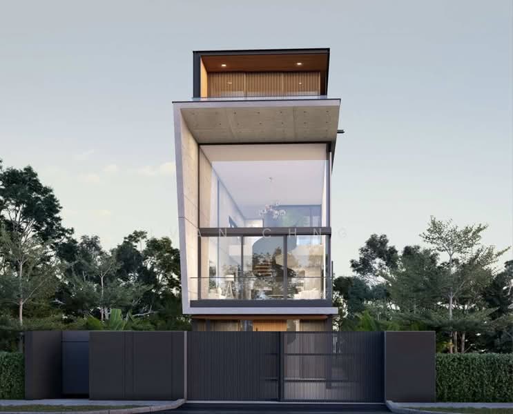 ⭐️⭐️LANDED7772@ New Classy spacious elevated detached 6BR ensuites with indoor pool for Sale D16, Simei Harvey Sea Breeze Ave, 6 Bedrooms, 8,125 sqft, Detached House For Sale, by Ivan Chng, 500053888 - Exterior - PropertyGuru.com.sg