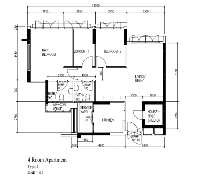 451 Yishun Ring Road HDB Flat For Sale at S$ 620,000 | PropertyGuru Singapore