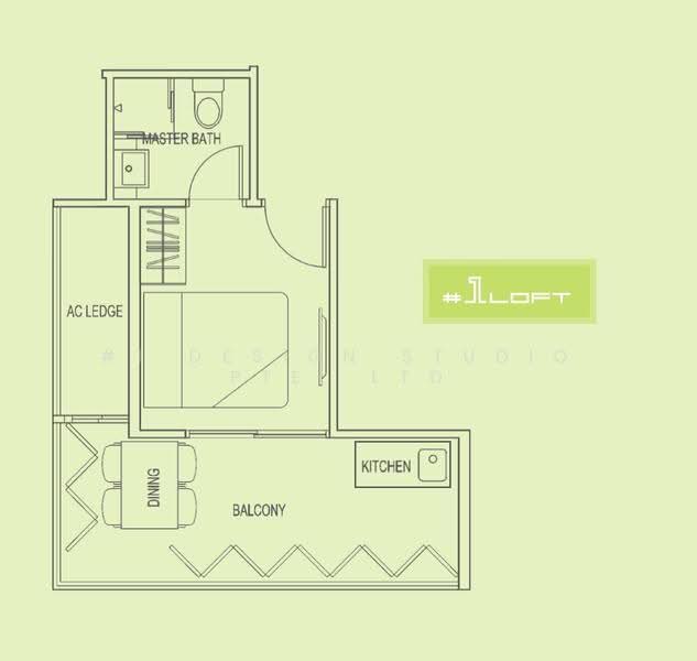 #1 Loft, 1 Lorong 24 Geylang, Eunos / Geylang / Paya Lebar, Studio, 350 sqft, Apartment For Rent, by Trudy Tan, 500053984 - PropertyGuru.com.sg